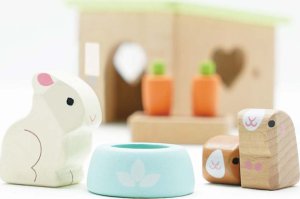 Le Toy Van Mebelki do domku dla lalek Króliczek i świnka Le Toy Van 5