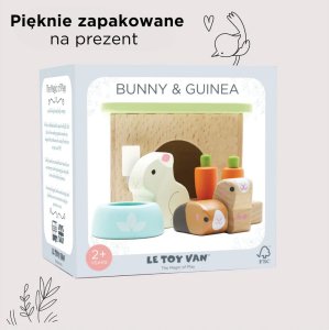 Le Toy Van Mebelki do domku dla lalek Króliczek i świnka Le Toy Van 6