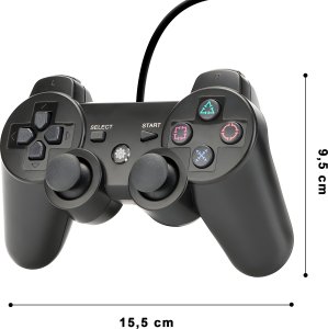 Pad Retoo GAMEPAD PAD do PS3 PC WIBRACJA USB ANALOG DO GIER 16