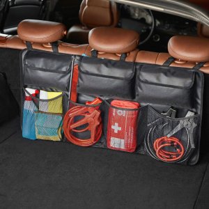 Retoo ORGANIZER SAMOCHODOWY TORBA DO BAGAŻNIKA SAMOCHODU AUTA KUFER NA ZAGŁÓWKI 13