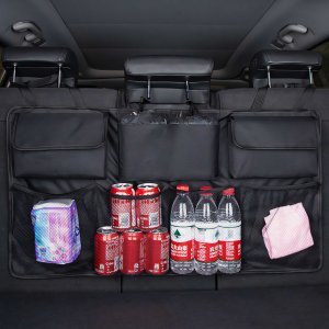Retoo ORGANIZER SAMOCHODOWY TORBA DO BAGAŻNIKA SAMOCHODU AUTA KUFER NA ZAGŁÓWKI 4
