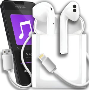 Słuchawki Retoo SŁUCHAWKI BEZPRZEWODOWE i11 TWS BLUETOOTH 5.0 DOUSZNE ANDROID iOS 2