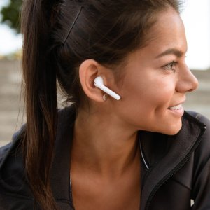 Słuchawki Retoo SŁUCHAWKI BEZPRZEWODOWE i11 TWS BLUETOOTH 5.0 DOUSZNE ANDROID iOS 6