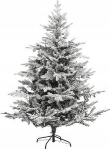 Fééric Lights and Christmas Sztuczna choinka na metalowym stojaku, ośnieżona, 150 cm 2