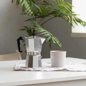 Kawiarka Retoo KAWIARKA ALUMINIOWA ZAPARZACZ EKSPRES DO KAWY ESPRESSO 600ML PŁYTA GAZ 11