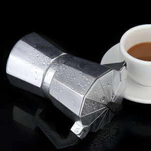 Kawiarka Retoo KAWIARKA ALUMINIOWA ZAPARZACZ EKSPRES DO KAWY ESPRESSO 600ML PŁYTA GAZ 2