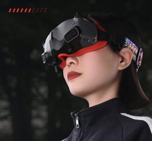 BRDRC OSŁONA GUMOWA NA OCZY DO OKULARÓW DRONA DJI AVATA GOGGLES GOGLE 2 FPV - BLACK 4