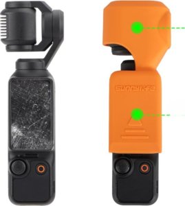 Torba SunnyLife ETUI CASE OSŁONA OCHRONNA TRANSPORTOWA DO DJI OSMO POCKET 3 - POMARAŃCZOWA 10