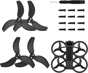 BRDRC ŚMIGŁA DO DRONA DJI AVATA 2 - ZESTAW 4 SZT. - BLACK - KOD 3032S 1