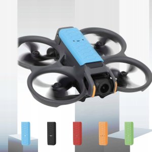 SunnyLife OSŁONA OCHRONA ZABEZPIECZENIE KLAPKA NA BATERIĘ AKUMULATOR KORPUS DO DJI AVATA 2 POMARAŃCZOWE 5