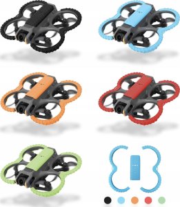 SunnyLife OSŁONA OCHRONA ZABEZPIECZENIE KLAPKA NA BATERIĘ AKUMULATOR KORPUS DO DJI AVATA 2 POMARAŃCZOWE 7