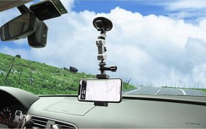 SunnyLife MULTIFUNKCYJNY UCHWYT NA TELEFON SMARTFON Z MOCOWANIEM 1/4 CALA SZYBKOZŁĄCZKA MOCOWANIE 9