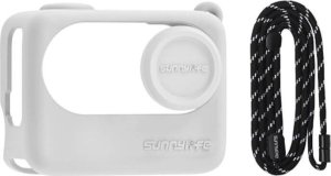 SunnyLife ETUI ZAŚLEPKA SMYCZ UCHWYT NA RĘKĘ SUNNYLIFE DO INSTA360 GO 3S - BIAŁE 1