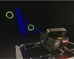 Evolights EVOLIGHTS LASER RGB 1W animacyjny ILDA 4