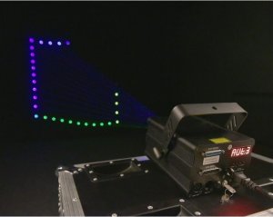 Evolights EVOLIGHTS LASER RGB 1W animacyjny ILDA 5