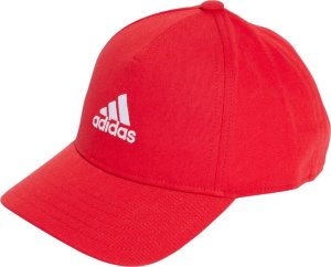 Adidas Czapka z daszkiem adidas Embroidered Logo Lightweight Baseball czerwona IY5421 Dorośli M/L 1