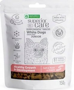 Nature’s Protection Nature's Protection SC White Dogs Junior Healthy Growth&Development Insects 150g 1