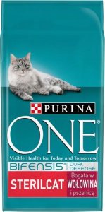 PURINA NESTLE PURINA ONE Sterilcat Wołowina 9,75kg 1