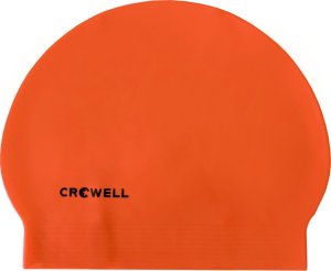 Crowell Czepek pływacki latex Crowell Atol pomarańczowy kol.3 1