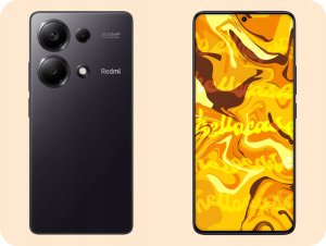 Hello Case ETUI DO XIAOMI REDMI NOTE 13 PRO 4G / POCO M6 PRO GUMOWE CZARNE   SZKŁO 3