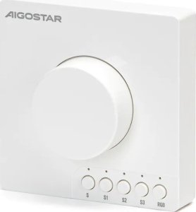 Aigostar  Przełącznik ściemniacza z pokrętłem w wersji Bluetooth mesh DC Przełącznik ściemniacza z pokrętłem w wersji Bluetooth mesh DC 1