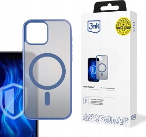 3MK Apple iPhone 12/12 Pro - 3mk Frosty MagCase Blue 1