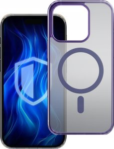 3MK Etui Frosty MagCase Purple do Apple iPhone 14 Pro Max 3