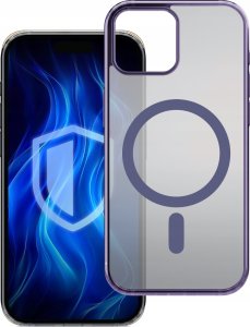 3MK Etui Frosty MagCase Purple do Apple iPhone 12 Pro Max 3