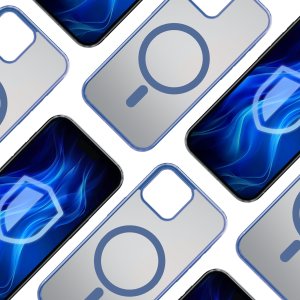 3MK Etui Frosty MagCase Blue do Apple iPhone 12 Pro Max 11