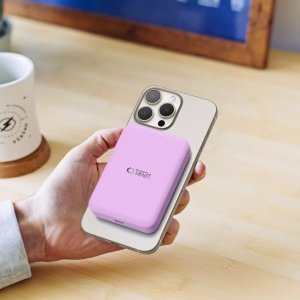 Powerbank Tech-Protect PB11 LifeMag 10000mAh Fioletowy 8