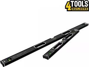 Stabila Level set STABILA Dark Shadow 196-2 Set 61, 122cm 2
