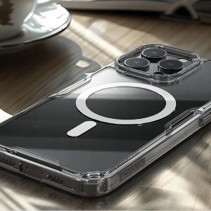 Nillkin Etui Nillkin Nature Pro Magnetic Case z MagSafe na iPhone 16 Pro - przezroczysto-białe 3