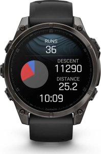 Zegarek sportowy Garmin Fenix 8 AMOLED Czarny  (010-02904-21) 5