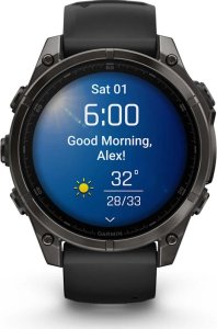 Zegarek sportowy Garmin Fenix 8 AMOLED Czarny  (010-02904-21) 9