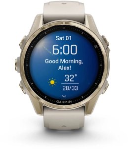 Zegarek sportowy Garmin Fenix 8 AMOLED Beżowy  (010-02903-11) 3