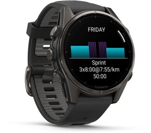 Zegarek sportowy Garmin Fenix 8 AMOLED Czarny  (010-02903-21) 2