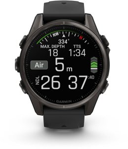 Zegarek sportowy Garmin Fenix 8 AMOLED Czarny  (010-02903-21) 6