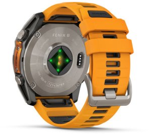 Zegarek sportowy Garmin Fenix 8 AMOLED Żółty  (010-02905-11) 2