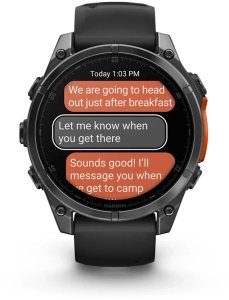 Zegarek sportowy Garmin Fenix 8 AMOLED Czarny  (010-02904-00) 8