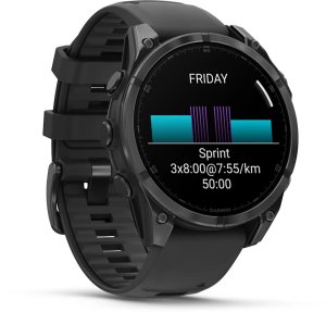 Zegarek sportowy Garmin Fenix 8 AMOLED Czarny  (010-02904-00) 9