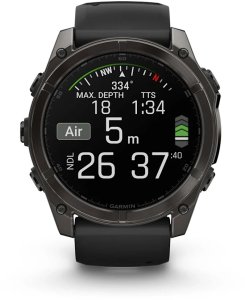 Zegarek sportowy Garmin Fenix 8 AMOLED Czarny  (010-02905-21) 8