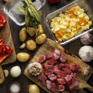 Retoo LUNCHBOX POJEMNIK SZKLANY NA ŻYWNOŚĆ ŻAROODPORNE POJEMNIKI Z POKRYWKĄ 4 SZT 15