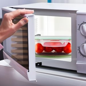 Retoo LUNCHBOX POJEMNIK SZKLANY NA ŻYWNOŚĆ ŻAROODPORNE POJEMNIKI Z POKRYWKĄ 4 SZT 8