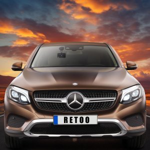 Kamera Retoo WIDEOREJESTRATOR SAMOCHODOWY + KAMERA COFANIA Z WYŚWIETLACZEM DASH CAM HDR 4