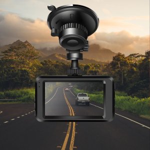 Kamera Retoo WIDEOREJESTRATOR SAMOCHODOWY + KAMERA COFANIA Z WYŚWIETLACZEM DASH CAM HDR 5
