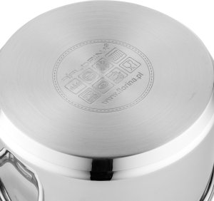 Florina Komplet garnków nierdzewnych Florina Dover by Mateusz Gessler 8 elementów 9