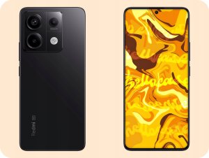 Hello Case ETUI DO XIAOMI REDMI NOTE 13 PRO 5G (GLOBAL) GUMOWE CZARNE MATOWE   SZKŁO 3