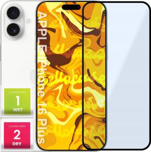 Hello Case SZKŁO HARTOWANE DO APPLE IPHONE 16 PLUS PEŁNE NA CAŁY EKRAN SZKIEŁKO SZYBKA 1