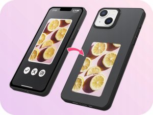 Hello Case Etui do Apple iPhone 14 Pro z Funkcją NFC E Ink 4-Kolorowy Czarne   SZKŁO 4