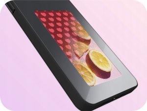 Hello Case Etui do Apple iPhone 14 Pro z Funkcją NFC E Ink 4-Kolorowy Czarne   SZKŁO 6